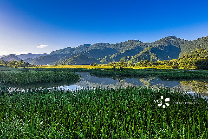 神龙架大九湖自然风光图片素材