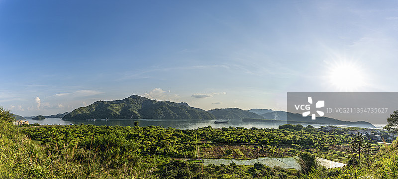 青山绿水图片素材