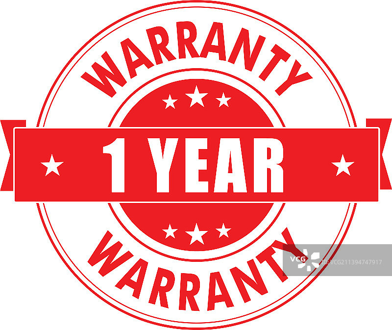 1年保修标志印章图片素材