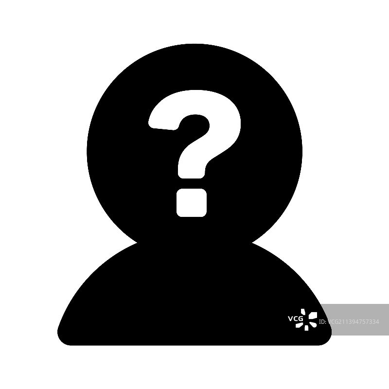 神秘人物的轮廓图片素材