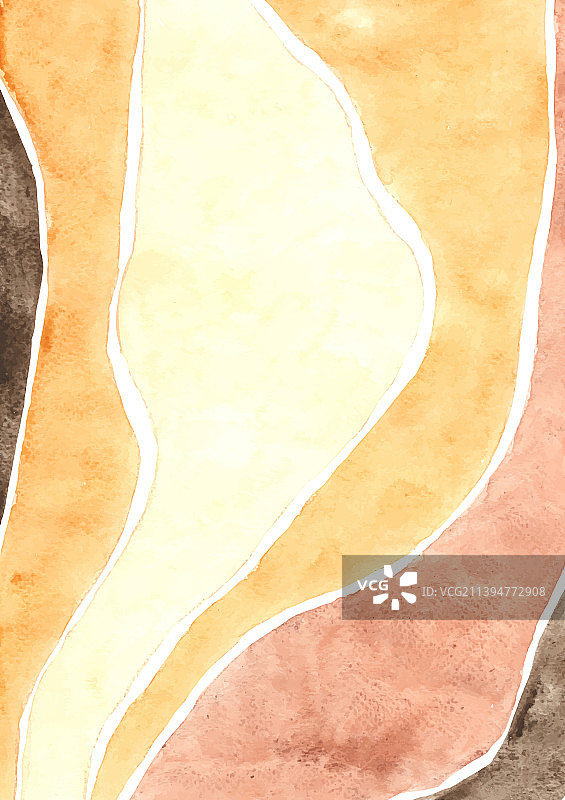 抽象棕色水彩背景图片素材