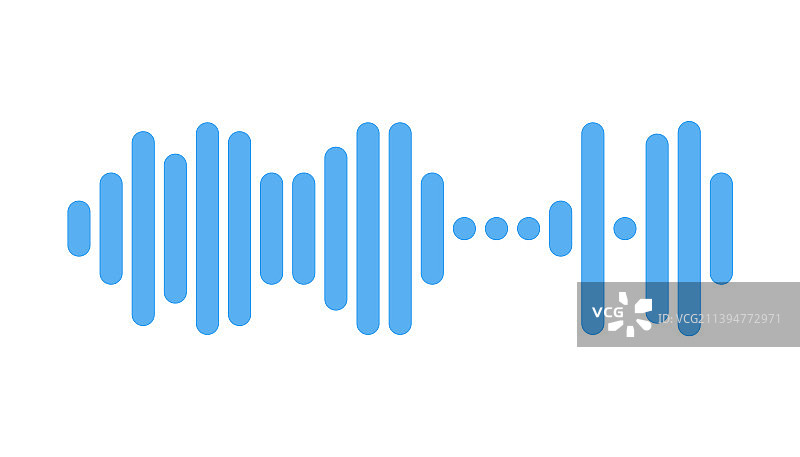 录音音频消息模板UI元素图片素材