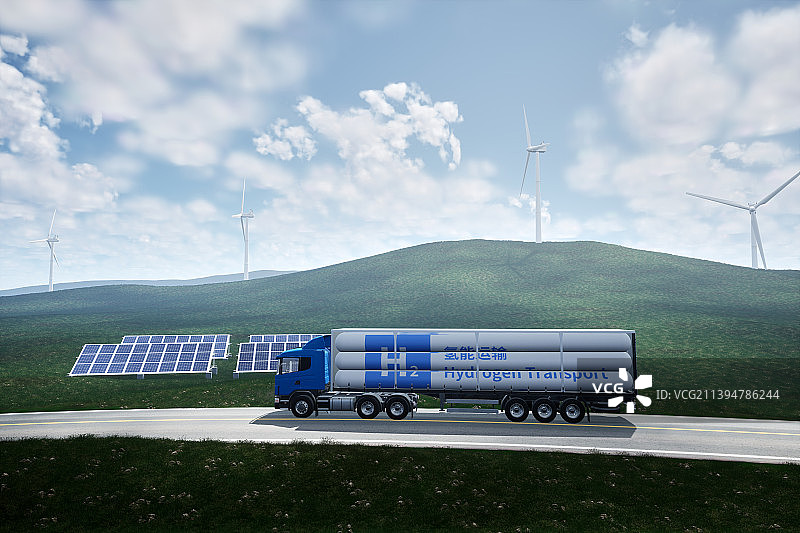 氢能，新能源，绿色，碳中和，低碳图片素材