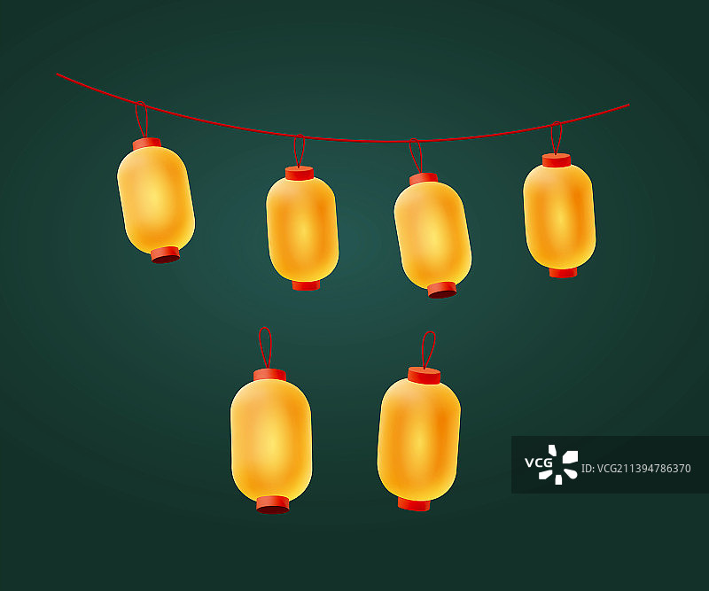 三维传统灯笼素材图片素材