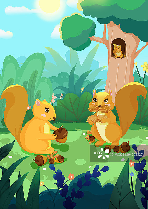 儿童插画图片素材