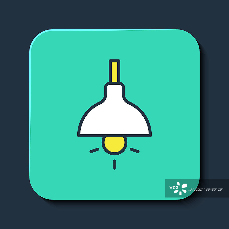 吊灯图标图片素材