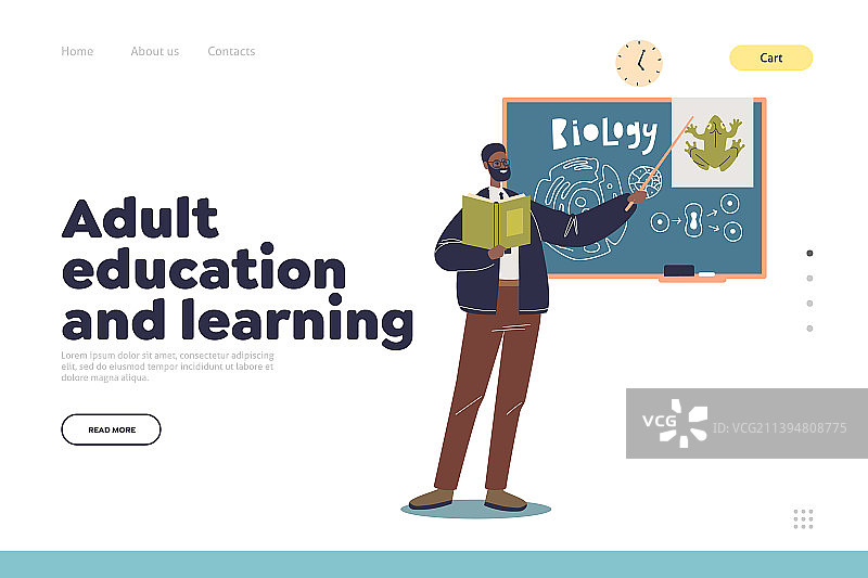 成人教育学习理念图片素材