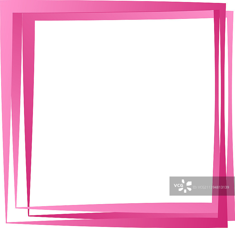 随机方形轮廓框边界元图片素材