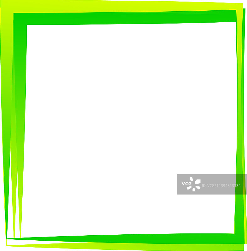 随机方形轮廓框边界元图片素材