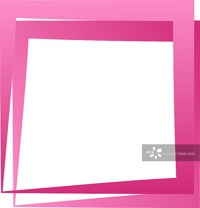 随机方形轮廓框边界元图片素材