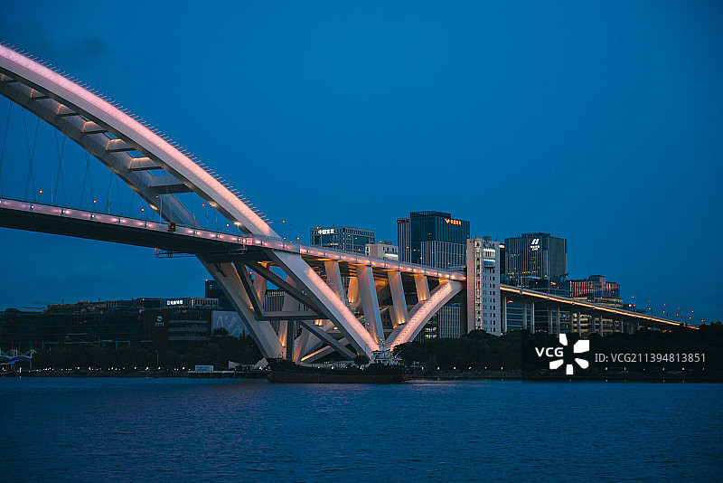 上海卢浦大桥图片素材