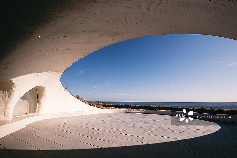 北戴河阿那亚沙丘美术馆图片素材
