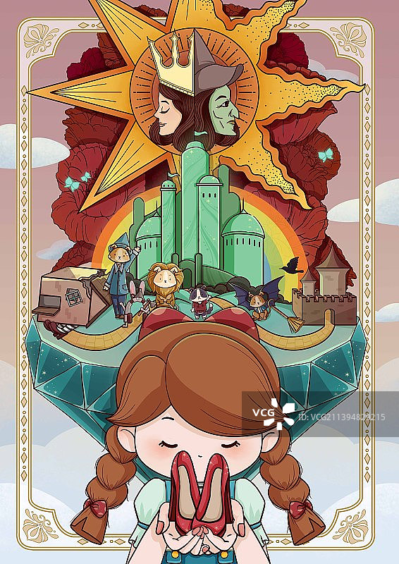 绿野仙踪图片素材