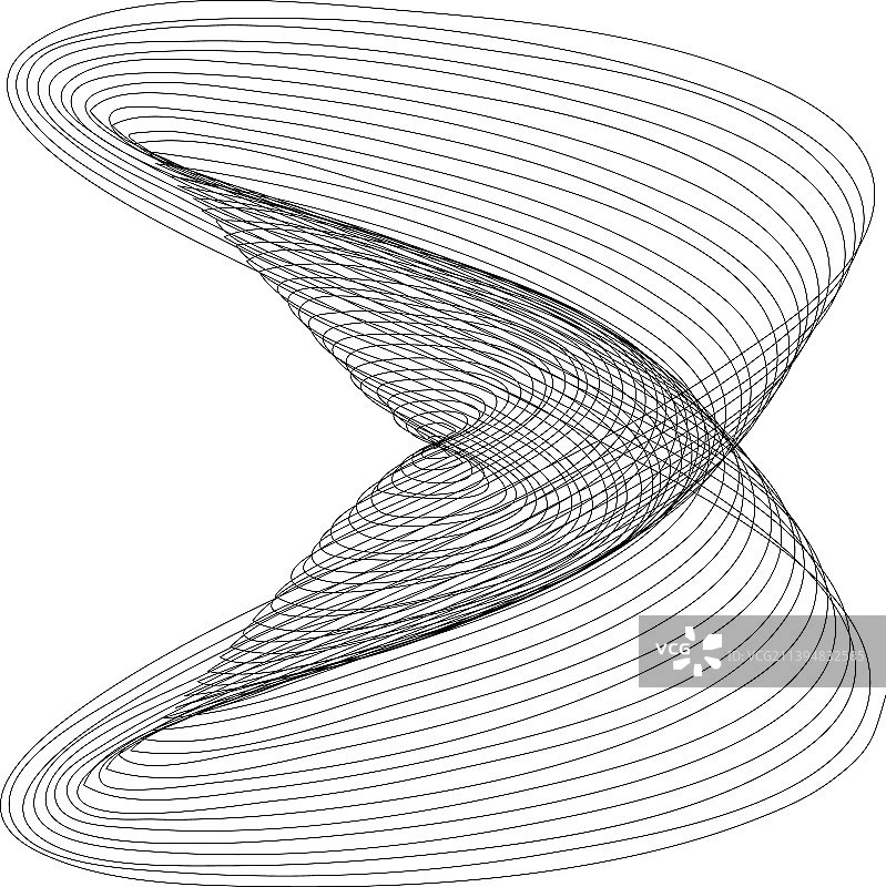 抽象线条艺术绘画元素图片素材