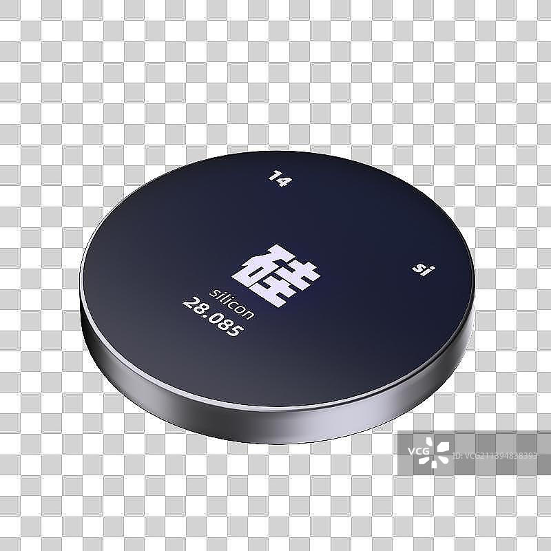 3D渲染硅元素图片素材
