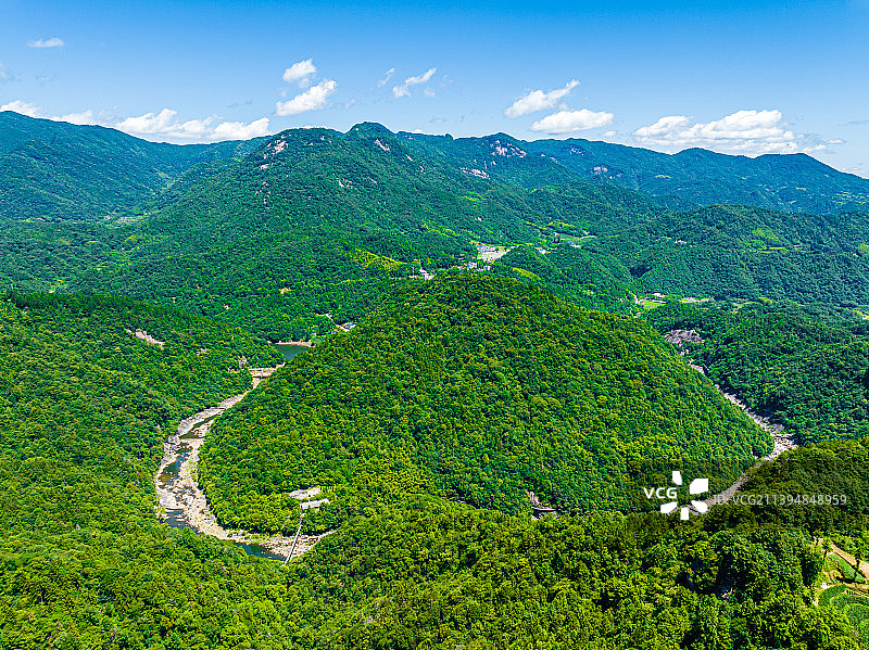 安徽六安金寨县燕子河大峡谷图片素材