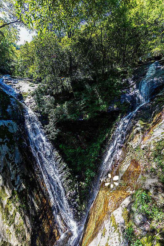 安徽六安金寨县燕子河大峡谷图片素材