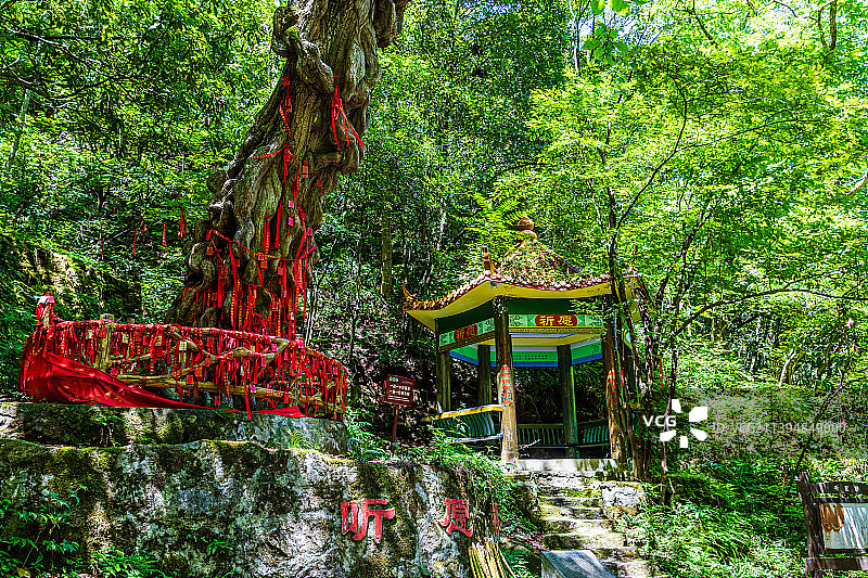 安徽六安金寨县燕子河大峡谷图片素材