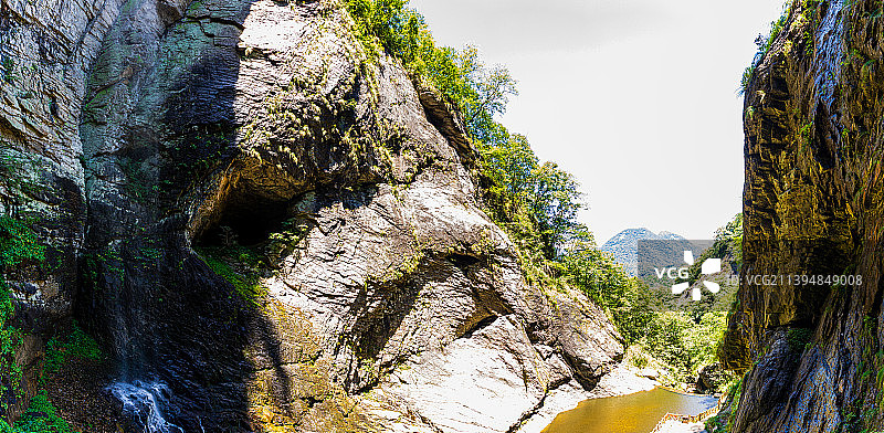 安徽六安金寨县燕子河大峡谷图片素材