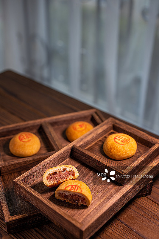 云腿月饼图片素材