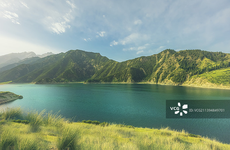 独库公路 龙池图片素材