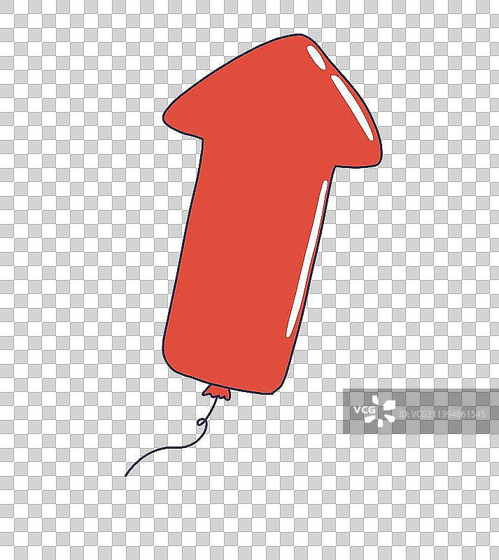 元素：向上箭头气球图片素材