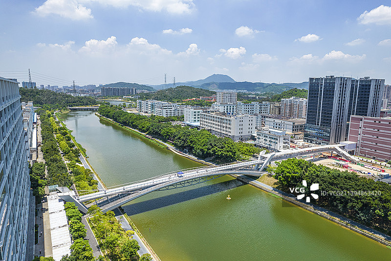 深圳市宝安区燕罗湿地公园 深圳市宝安区茅洲河图片素材