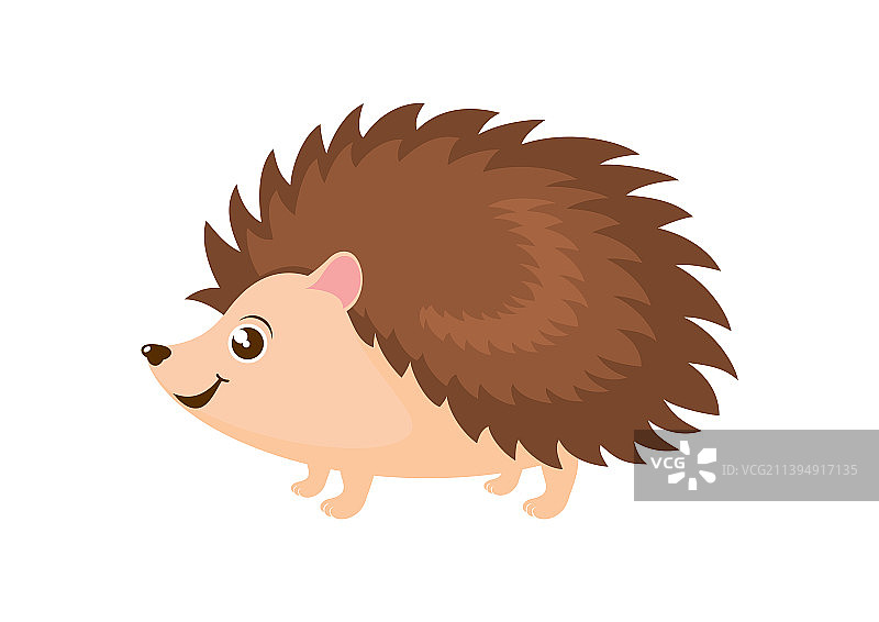 可爱小刺猬图标图片素材