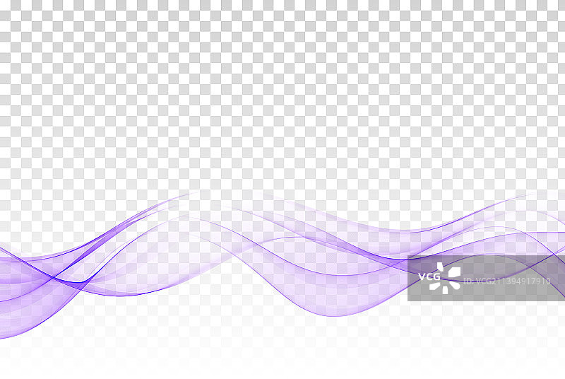 蓝色抽象波浪设计元素图片素材