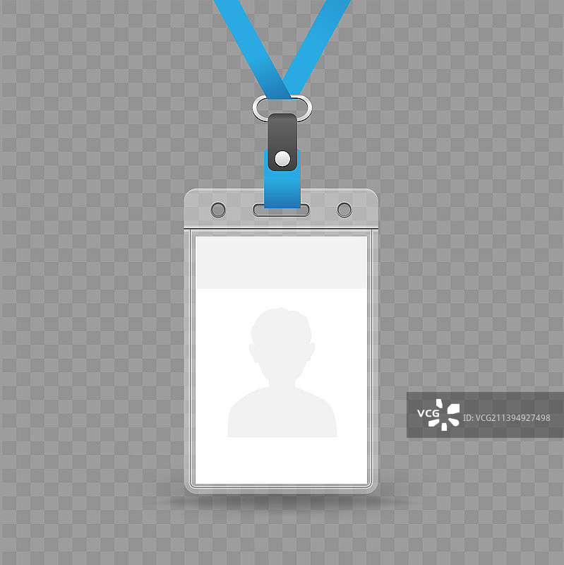 灰色背景上的竖版徽章模板图片素材