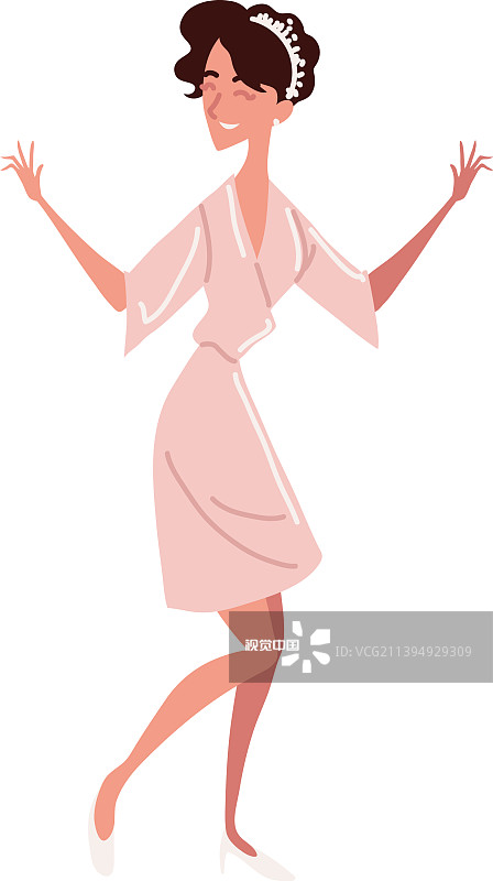 头戴皇冠的漂亮女人图片素材