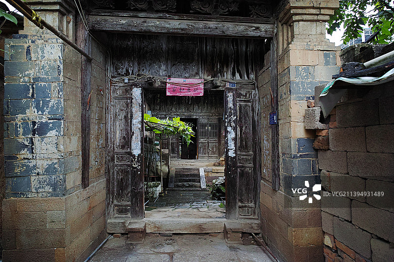 云南省玉溪市华宁县碗窑村图片素材