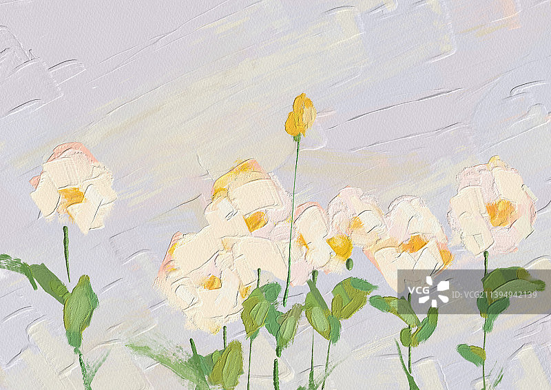 花朵插画图片素材