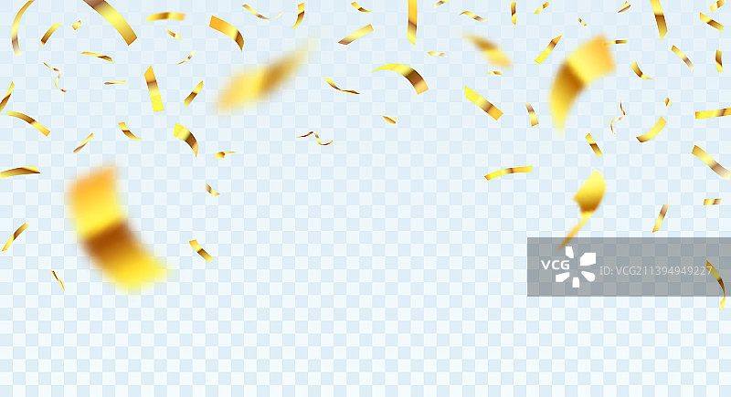 带有五彩纸屑的庆祝背景模板图片素材