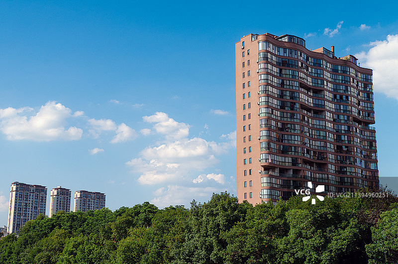 人类居住区图片素材