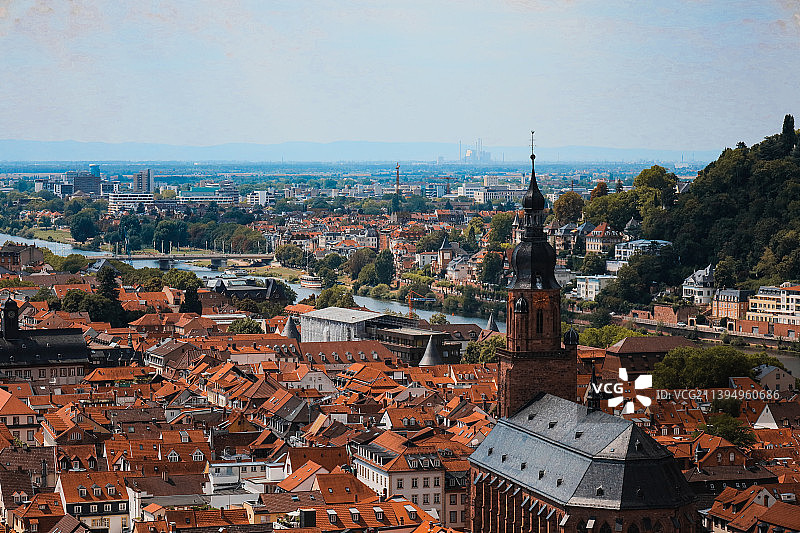 德国最令人向往的城市——海德堡图片素材