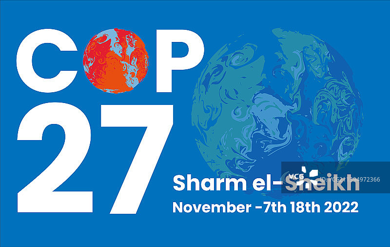 《联合国气候变化框架公约》第二十七次缔约方大会，埃及沙姆沙伊赫，11月7-18日图片素材