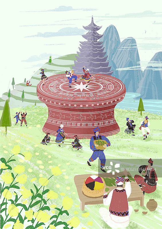 广西三月三图片素材