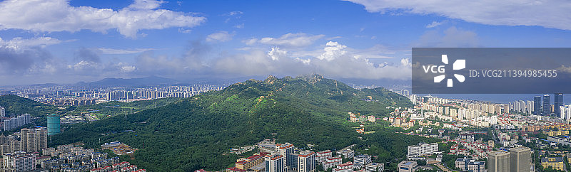 青岛浮山风景图片素材
