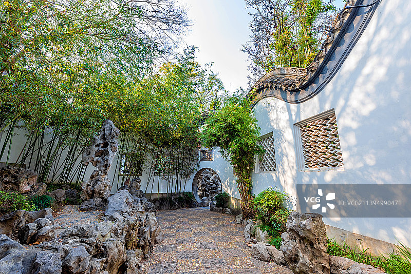 中国江苏南京中国近代史遗址博物馆煦园图片素材