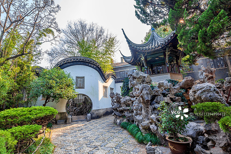 中国江苏南京中国近代史遗址博物馆煦园图片素材
