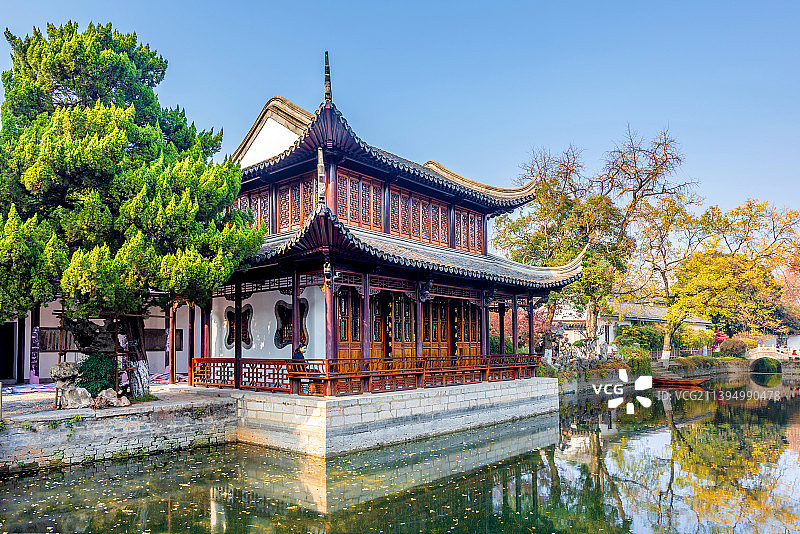 中国江苏南京中国近代史遗址博物馆煦园图片素材