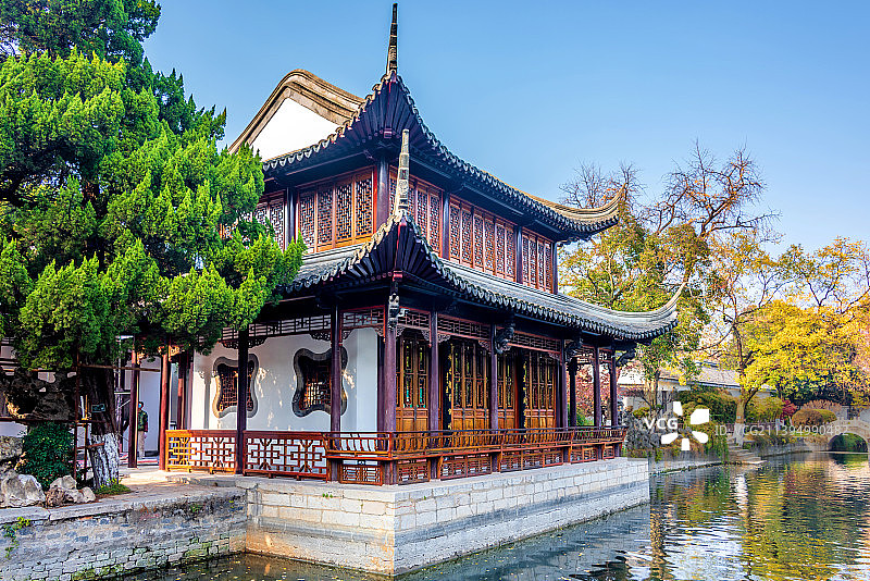 中国江苏南京中国近代史遗址博物馆煦园图片素材