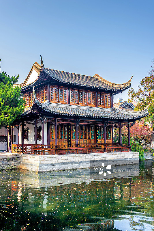 中国江苏南京中国近代史遗址博物馆煦园图片素材