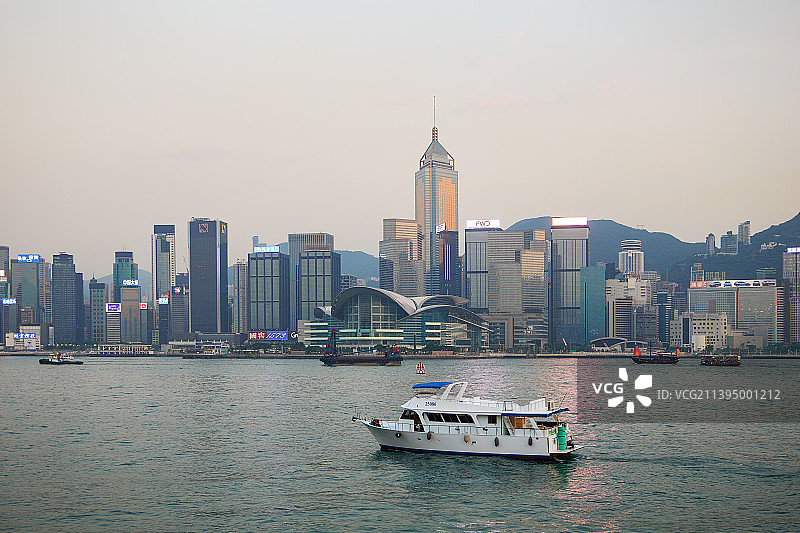 香港 中环 金钟 湾仔 会展中心图片素材