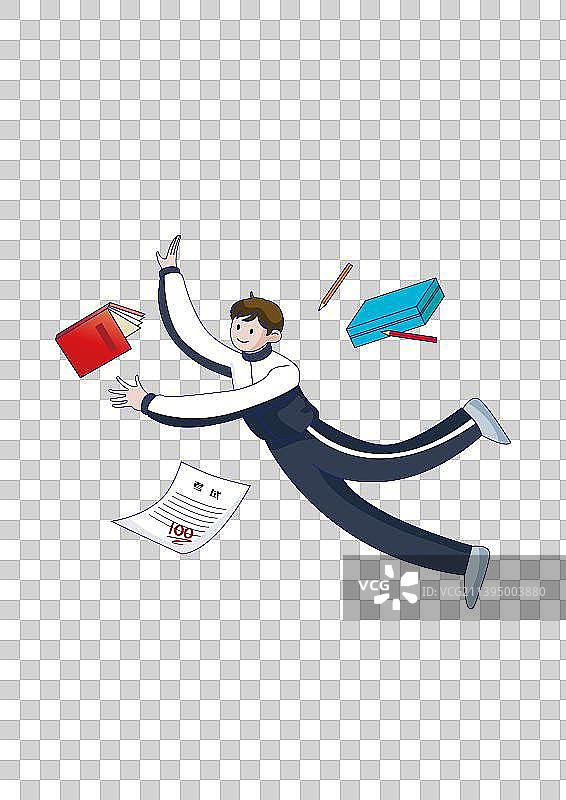 男学生图片素材