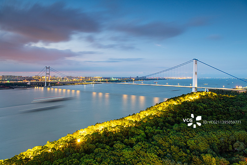 无锡江阴长江大桥图片素材