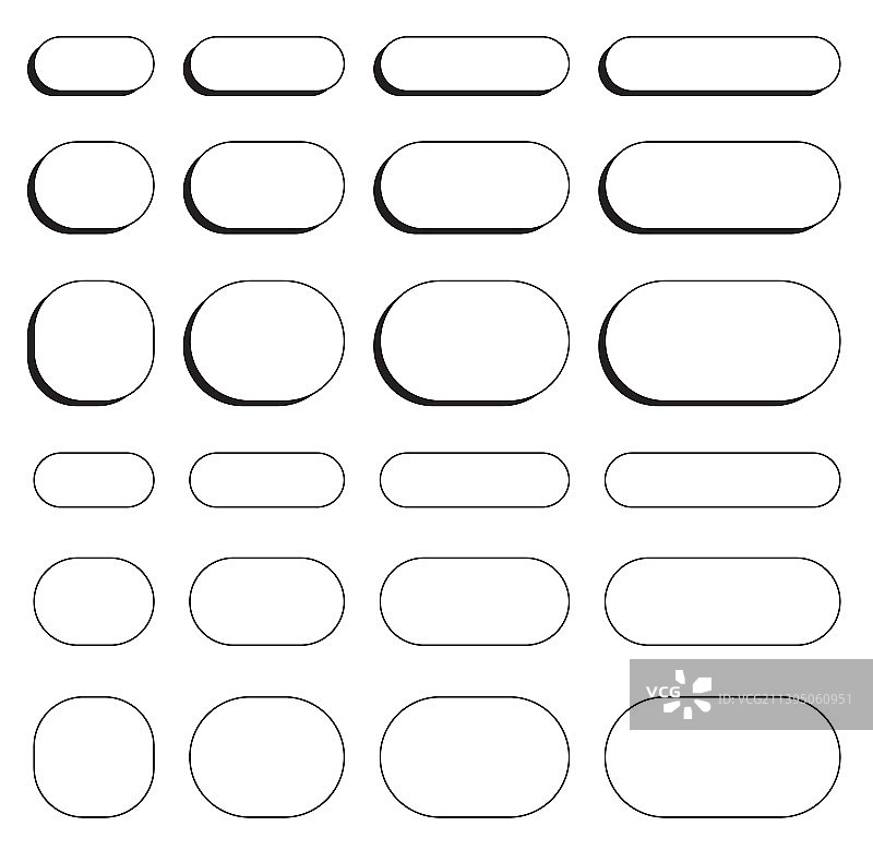 圆角矩形背景图片素材