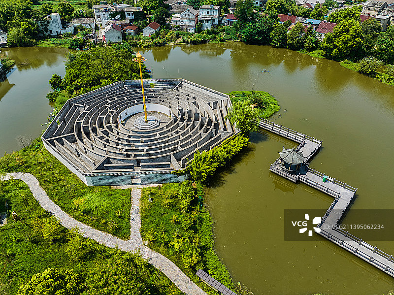 芜湖市南陵县许镇镇黄墓村风光图片素材