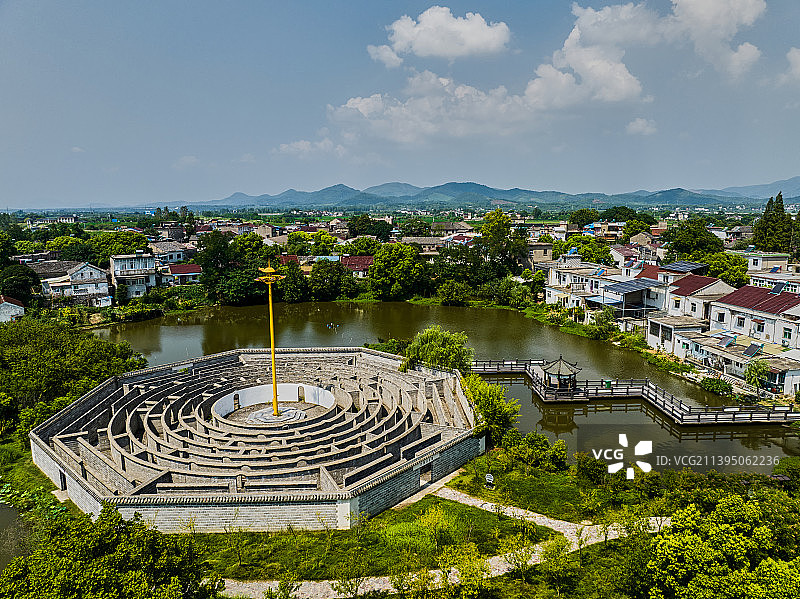 芜湖市南陵县许镇镇黄墓村风光图片素材